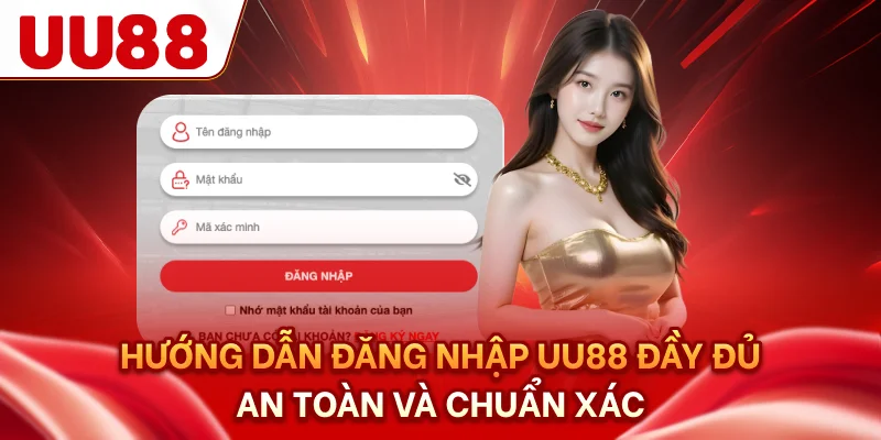 Hướng dẫn đăng nhập UU88 đầy đủ, an toàn và chuẩn xác